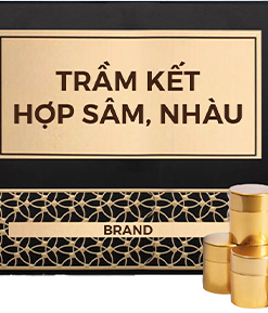 Trầm kết hợp sâm, nhàu...